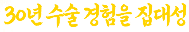 30년 수술 경험을 집대성